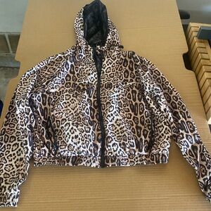 Onzie Cheetah Print Jacket - M/L